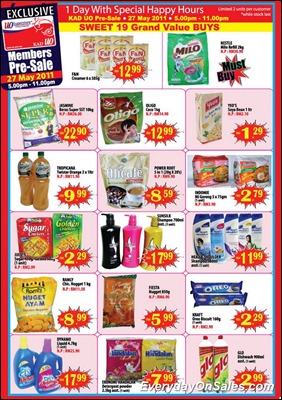 Malaysia Everyday On Sales: UO Superstores Grand Sales 2011